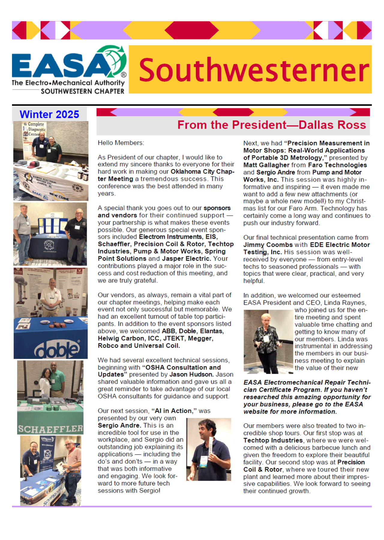 Newsletter page 1