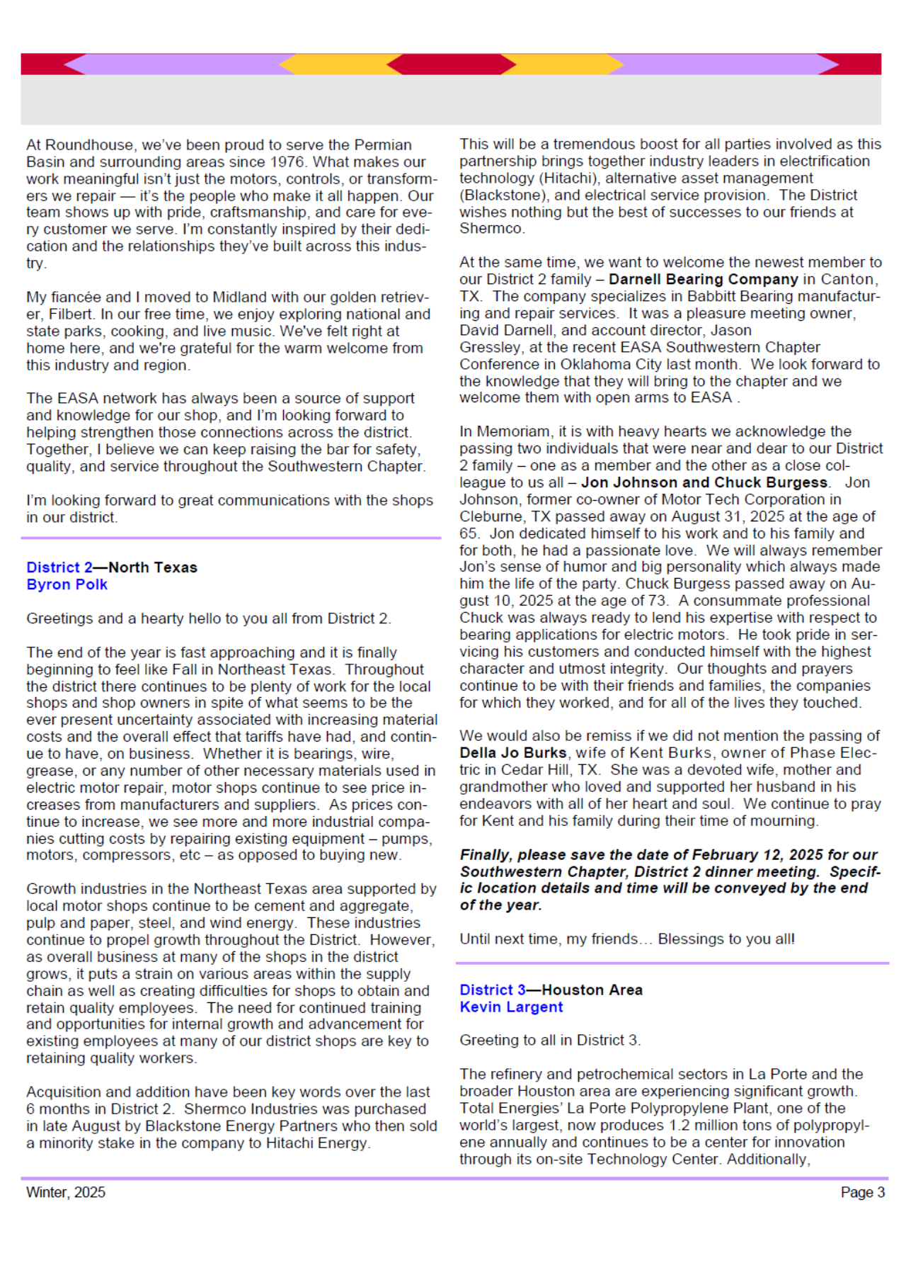 Newsletter page 3